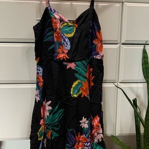 Old Navy tropical mini dress